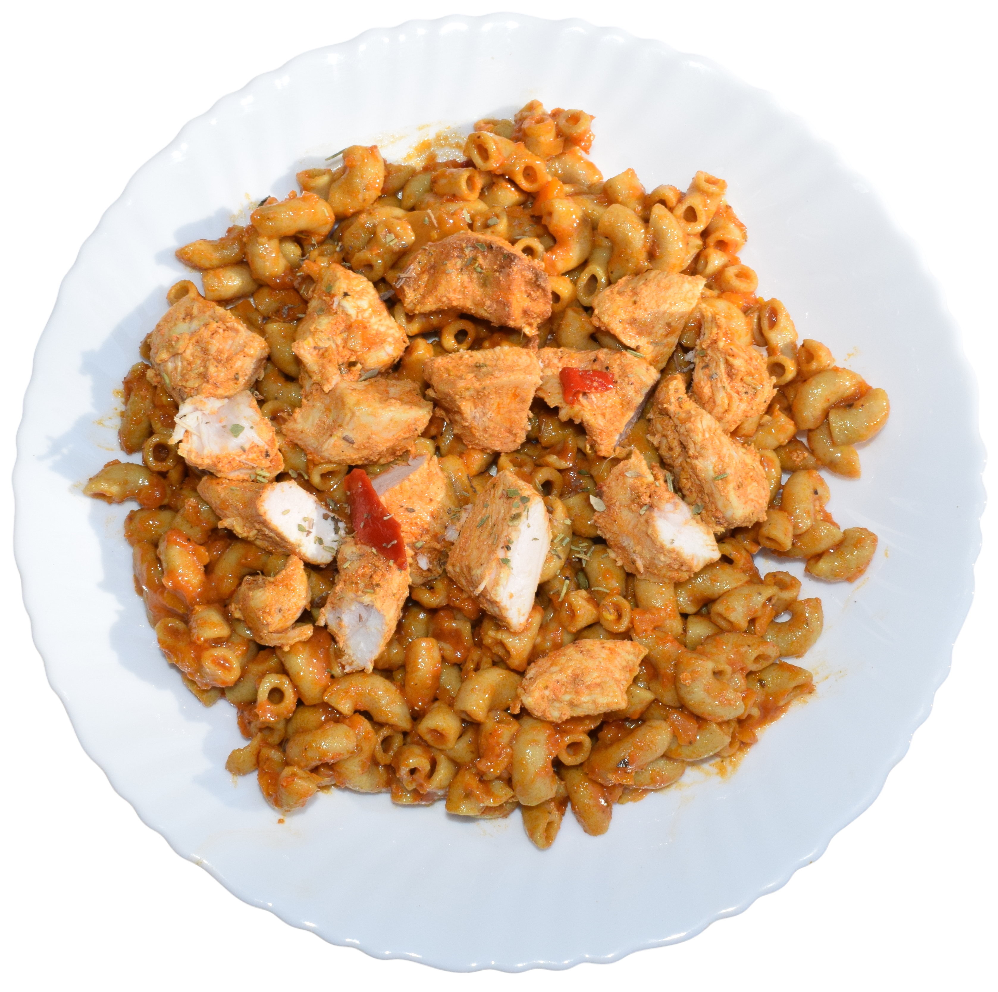Macaroni Sauce Pasta au Poulet