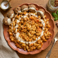 Breaded Chicken and Potato Rice